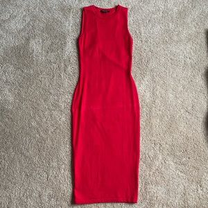 Cushnie Sleeveless Knit Dress red - size S